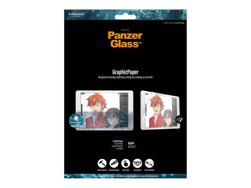 PanzerGlass GraphicPaper Apple iPad 10.2″ - Paper Feel | Screen Protector Glass
