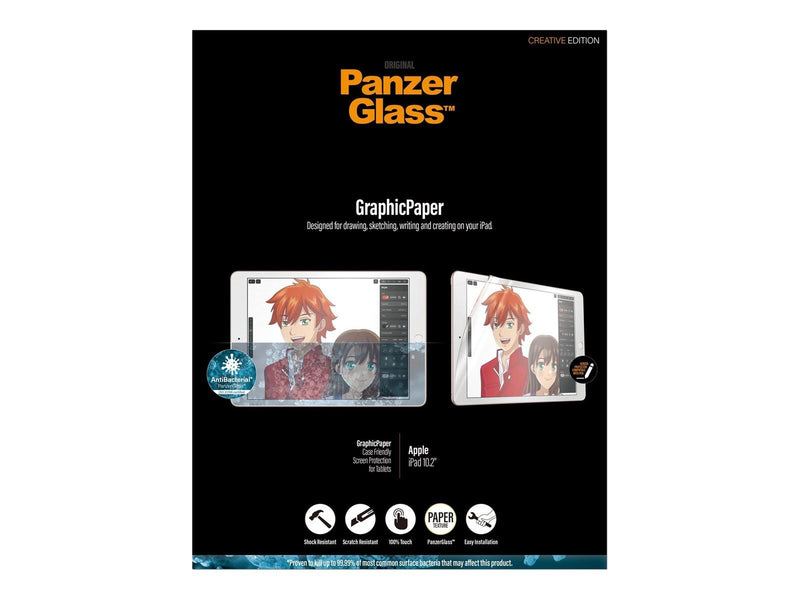 PanzerGlass GraphicPaper Apple iPad 10.2″ - Paper Feel | Screen Protector Glass