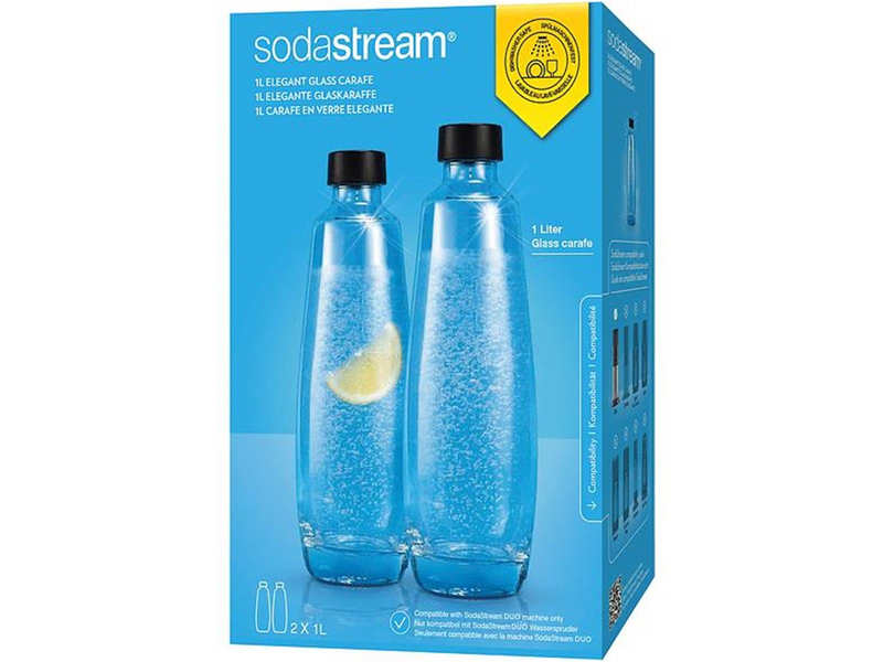 Sodastream Glass bottle DUO Pack of 2