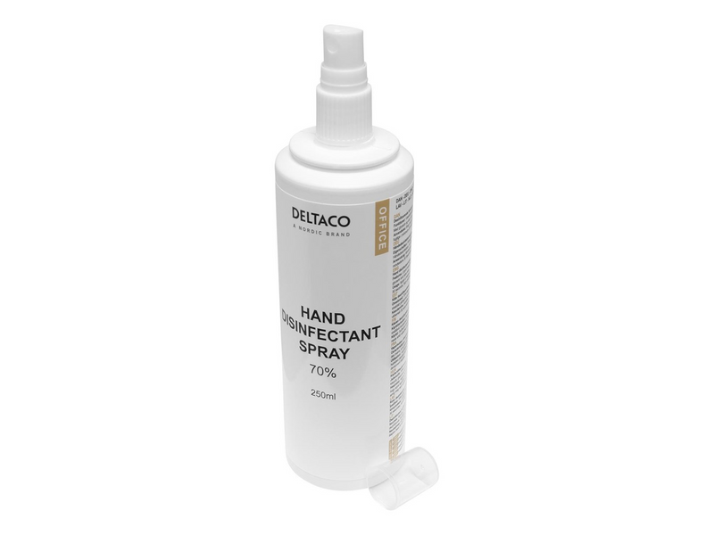 Deltaco OFFICE Hand Disinfectant Spray 250ml