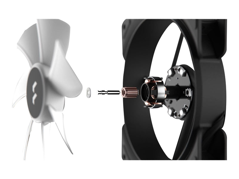 Fractal Design Aspect 14 RGB PWM - Gehäuselüfter - 140mm - Schwarz