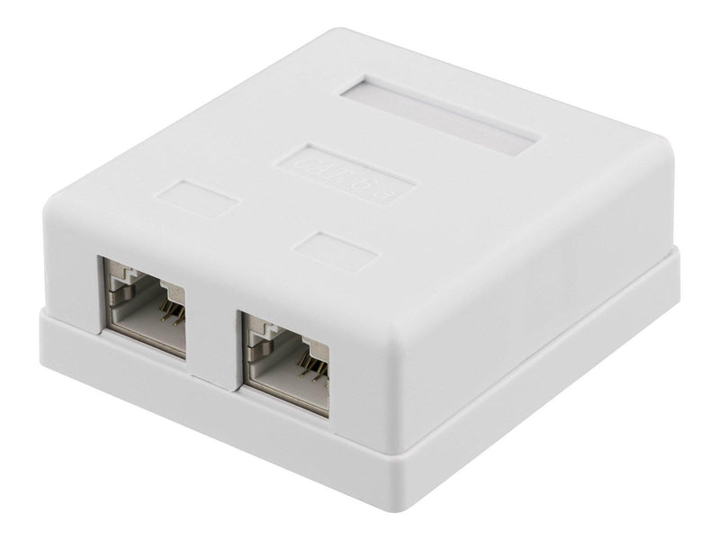 Deltaco CAT6A Shielding Wall Socket