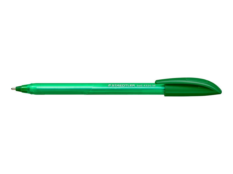 Staedtler Ballpoint pen ball 4320 10 pcs M green