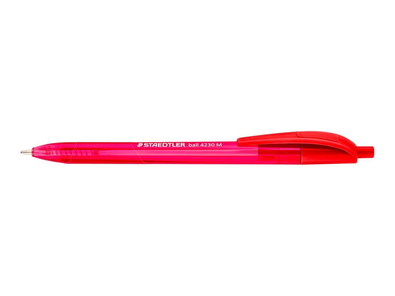 Staedtler Ballpoint pen ball 4230 10 pcs M red