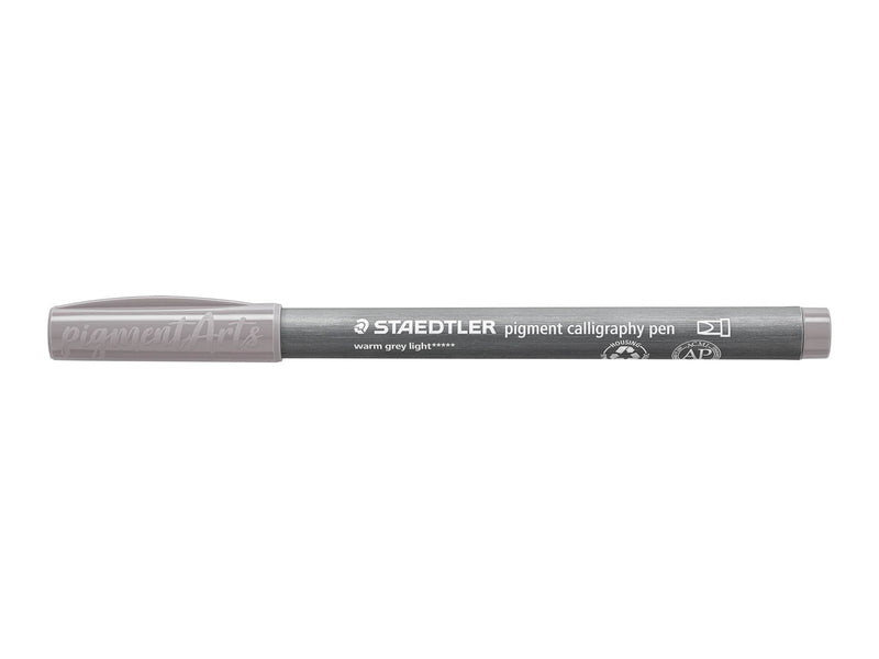 Staedtler pigment calligraphy pen 10 pcs warmgreymed