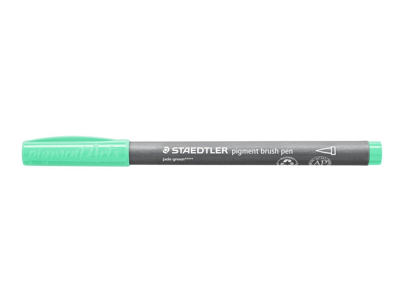 Staedtler pigment brush pen 10 pcs green