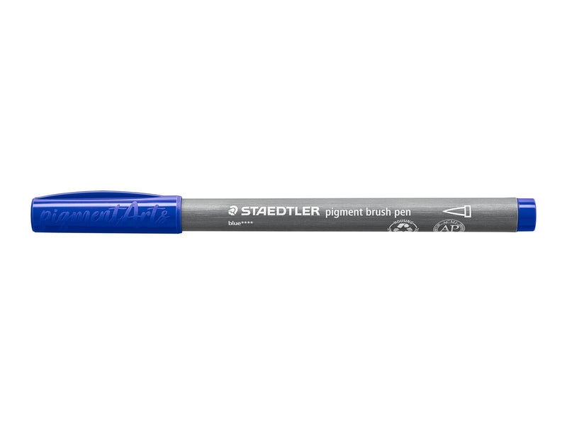 Staedtler pigment brush pen 10 pcs blue