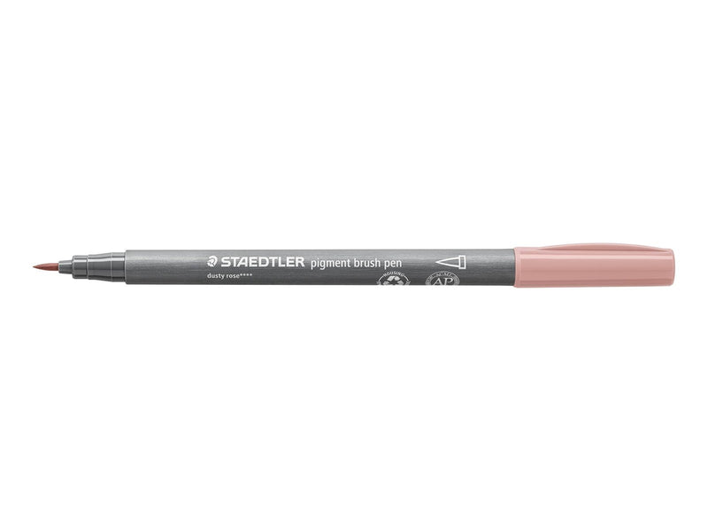 Staedtler pigment brush pen 10 pcs magenta