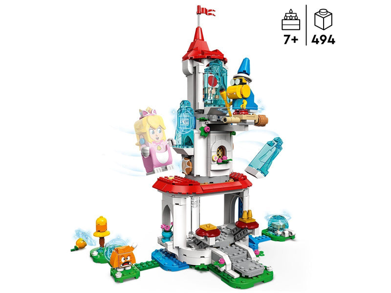 LEGO Super Mario 71407 Katzen-Peach-Anzug und Eisturm – Erweiterungsset