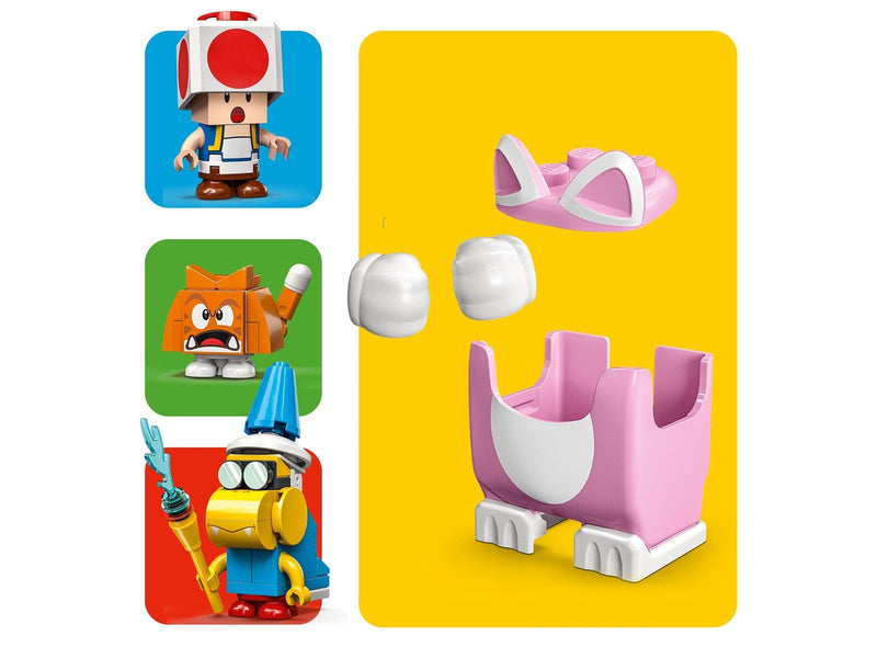 LEGO Super Mario 71407 Katzen-Peach-Anzug und Eisturm – Erweiterungsset