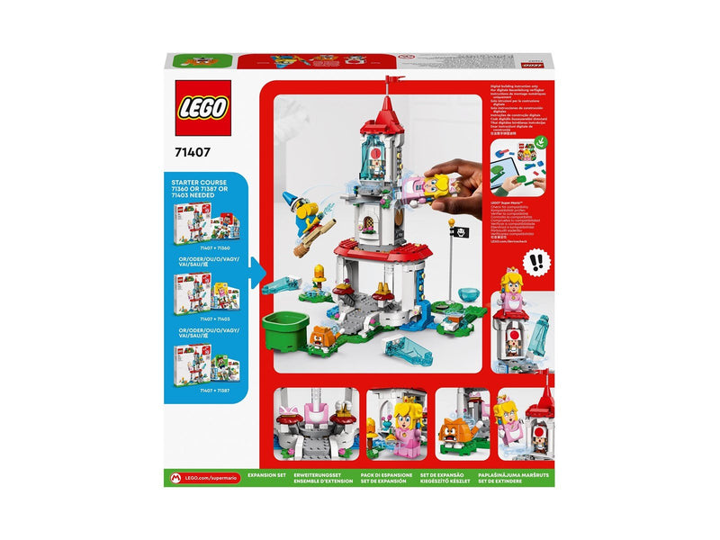 LEGO Super Mario 71407 Katzen-Peach-Anzug und Eisturm – Erweiterungsset