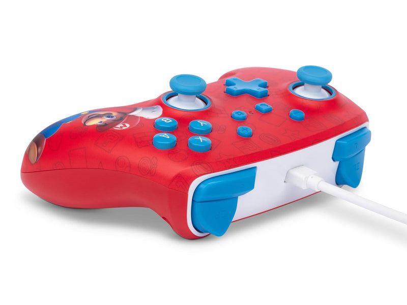 PowerA Enhanced Wired Controller for Nintendo Switch - Woo-hoo! Mario - Wired Controller - Nintendo Switch