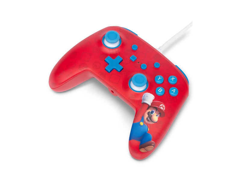 PowerA Enhanced Wired Controller for Nintendo Switch - Woo-hoo! Mario - Wired Controller - Nintendo Switch