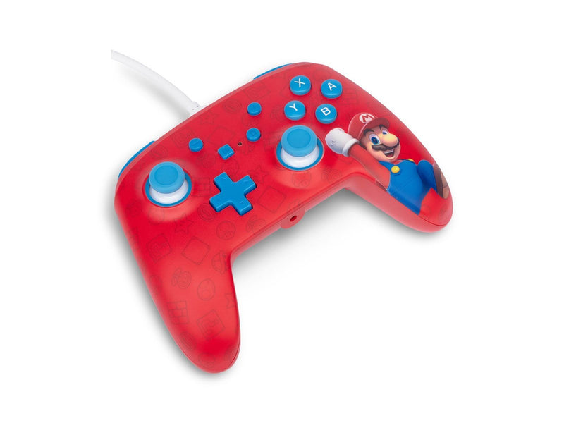PowerA Enhanced Wired Controller for Nintendo Switch - Woo-hoo! Mario - Wired Controller - Nintendo Switch