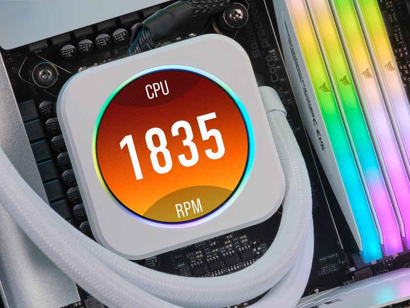 Corsair iCUE ELITE LCD Upgrade LCD-Display kit - White