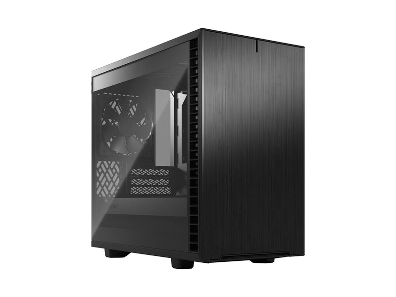 Fractal Design Define 7 Nano - Black TG Light Tint - Gehäuse - Miditower - Schwarz