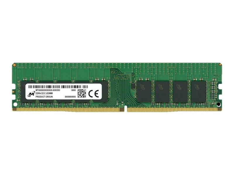 Crucial Micron - DDR4 - module - 16 GB - DIMM 288-pin - 3200 MHz / PC4-25600 - unbuffered