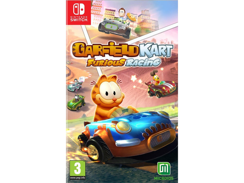 Garfield Kart Furious Racing (Code in a Box) - Nintendo Switch - Rennspiel - PEGI 3