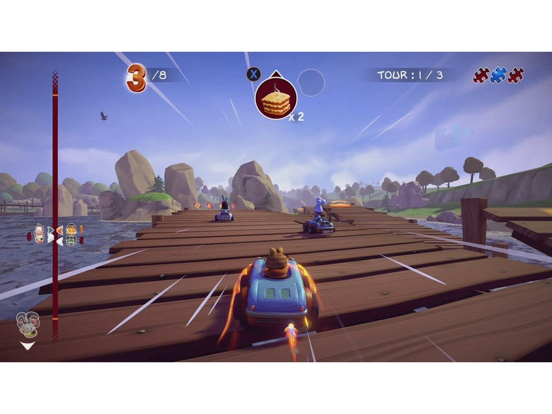 Garfield Kart Furious Racing (Code in a Box) - Nintendo Switch - Rennspiel - PEGI 3