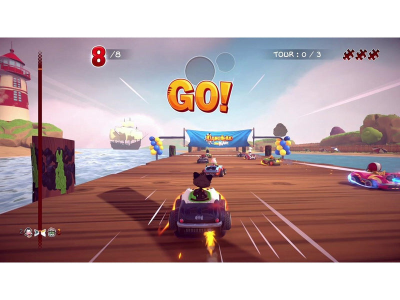 Garfield Kart Furious Racing (Code in a Box) - Nintendo Switch - Rennspiel - PEGI 3
