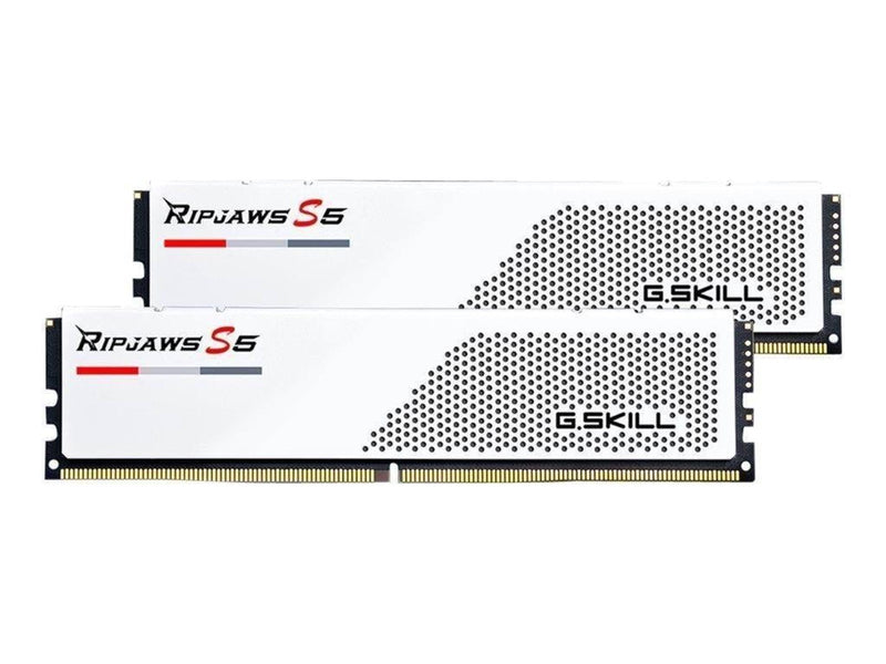 G.Skill Ripjaws S5 DDR5-5200 - 32GB - CL40 - Dual Channel (2 pcs) - Intel XMP - Weiß