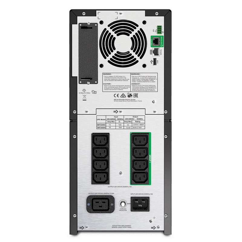 APC Smart-UPS 3000VA, LCD, 220-240V (SMT3000IC) mit APC SmartConnect