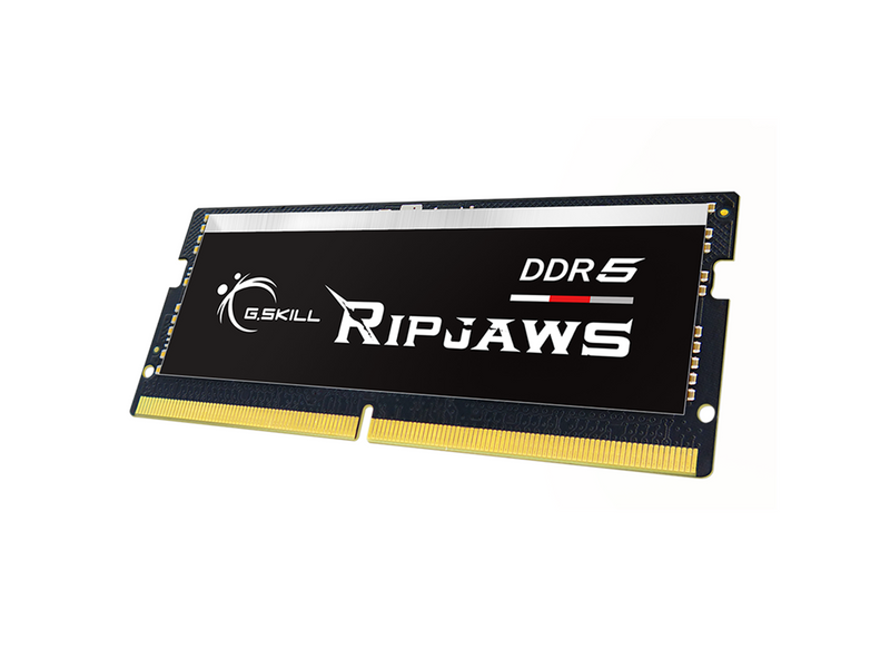 G.Skill Ripjaws SODIMM DDR5-4800 - 32GB - CL34 - Dual Channel (2 pcs) - Intel XMP - Schwarz