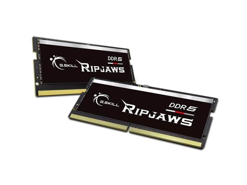 G.Skill Ripjaws SODIMM DDR5-5200 - 32GB - CL38 - Dual Channel (2 pcs) - Intel XMP - Schwarz