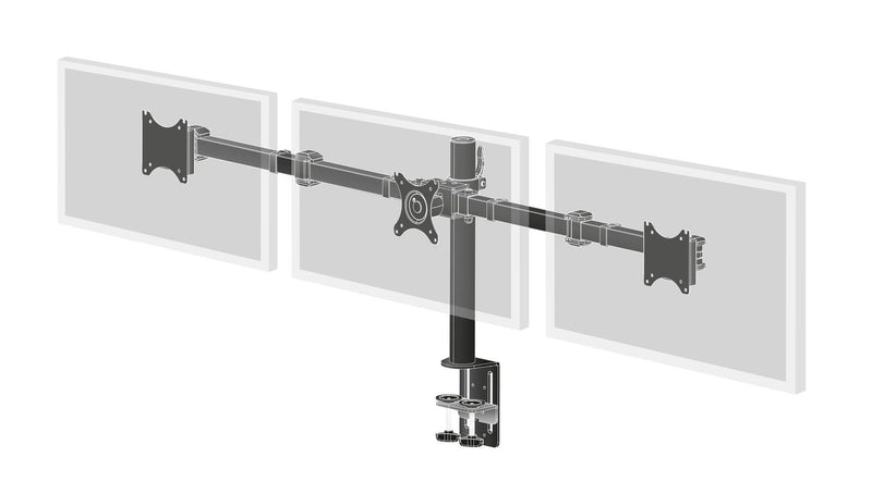iiyama Aufstellung DS1003C-B1 einstellbarer Arm für 3 Monitore (10'-27')