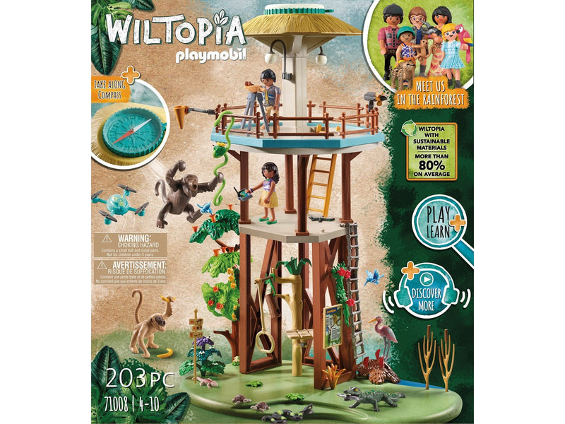 Playmobil Wiltopia - Research Tower with Compass