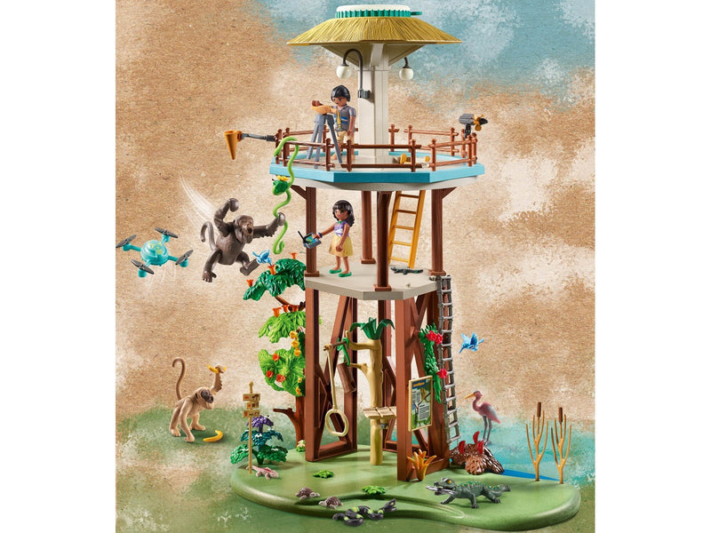 Playmobil Wiltopia - Research Tower with Compass