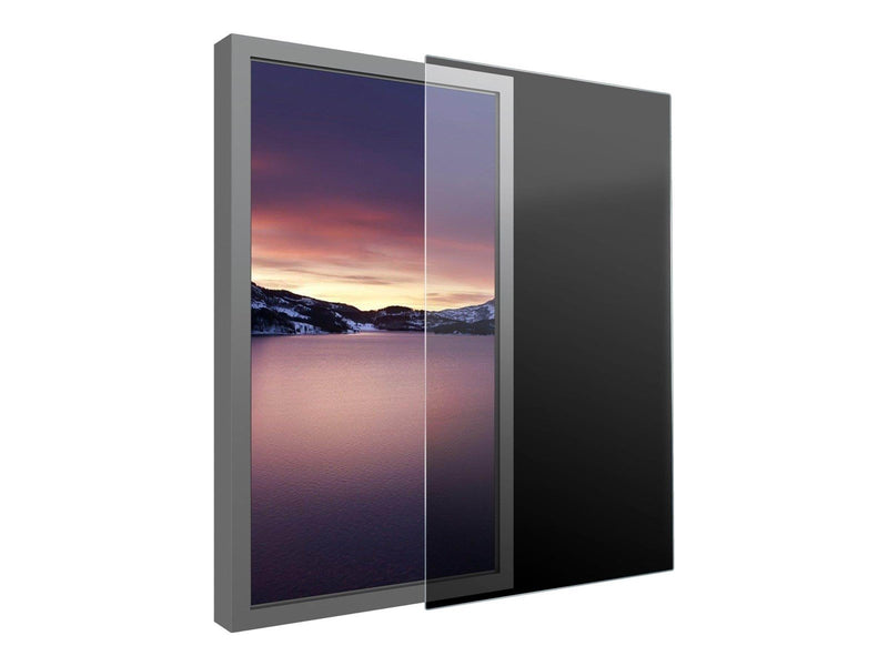 Multibrackets M - mounting component - for enclosure / LCD TV - transparent 43"