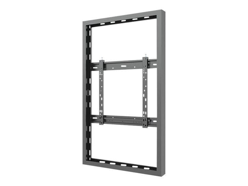 Multibrackets M Pro Series - enclosure - for LCD display - medium - black 25 kg 50" From 200 x 200 mm
