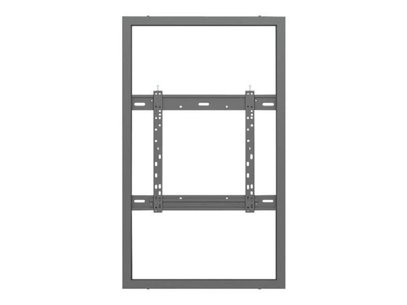 Multibrackets M Pro Series - enclosure - for LCD display - medium - black 25 kg 50" From 200 x 200 mm