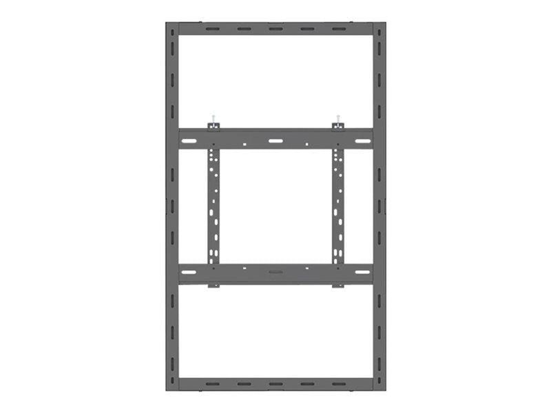 Multibrackets M Pro Series - enclosure - for LCD display - medium - black 25 kg 50" From 200 x 200 mm