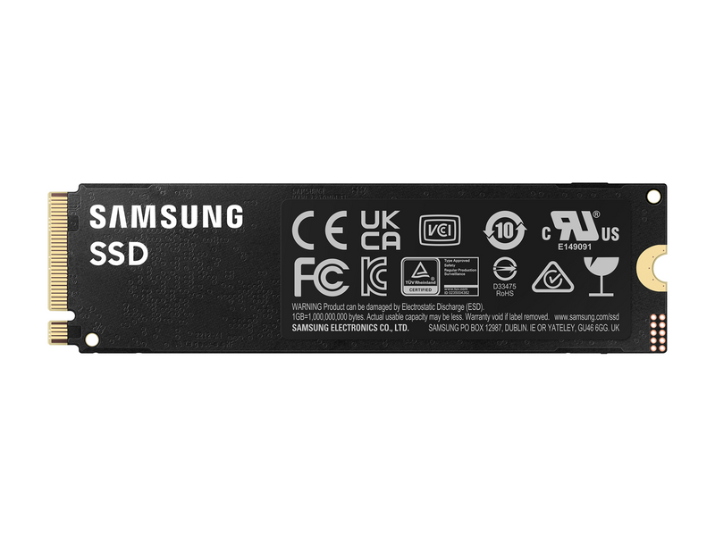 Samsung 990 Pro SSD - 4TB - Ohne Kühlkörper - M.2 2280 - PCIe 4.0