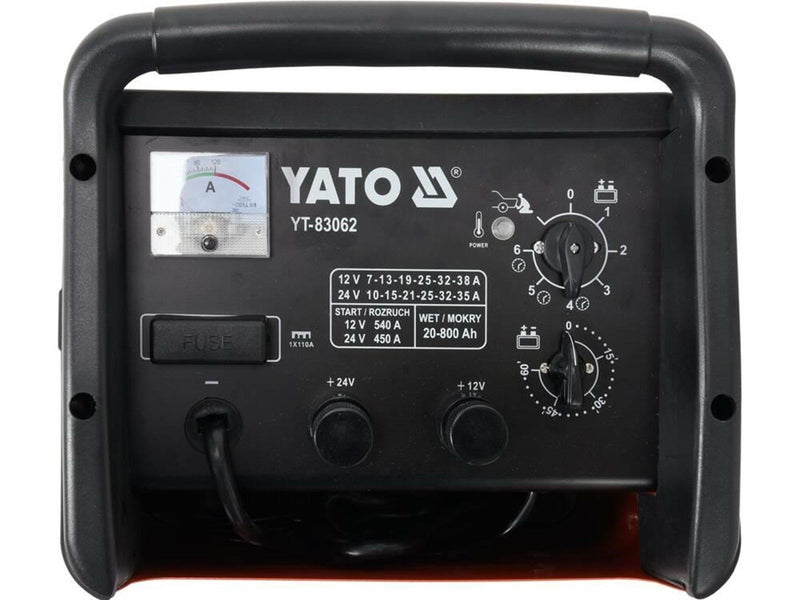 Yato YT-83062 BATTERY CHARGER & JUMP STARTER 20 – 800 AH