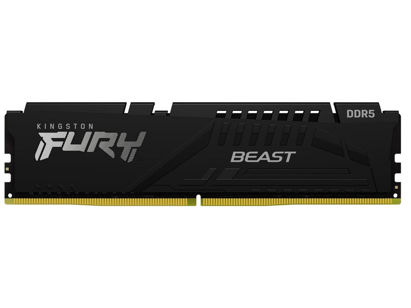 Kingston FURY Beast DDR5-5200 - 16GB - CL36 - Single Channel (1 pcs) - AMD EXPO & Intel XMP - Schwarz