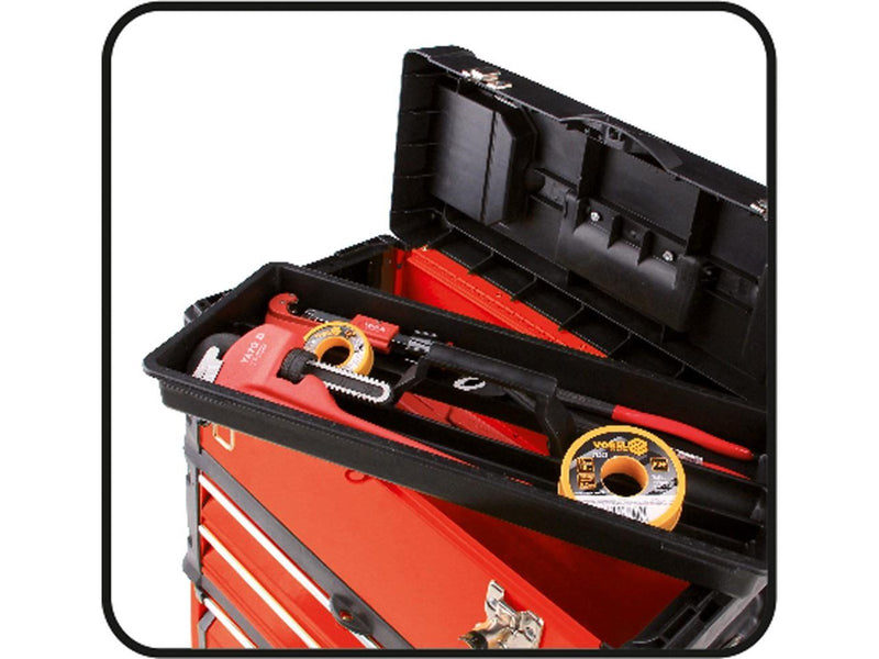 Yato YT-09101 TROLLEY TOOL BOX MADE UP OF 3 PARTS