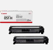 Canon Original Toner 051H Doppelpack schwarz hohe Ergiebigkeit (OP2169C002DP)
