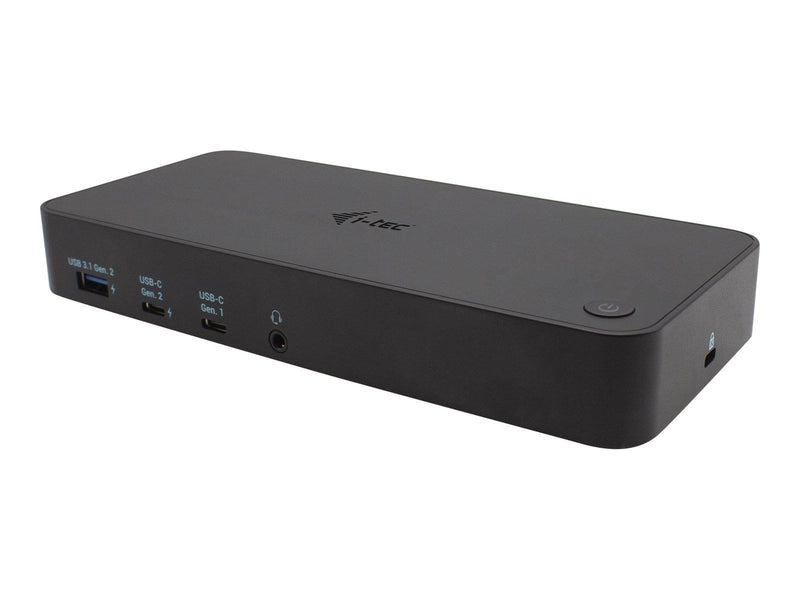 I-Tec - docking station - USB-C / Thunderbolt 3 - HDMI DP - GigE