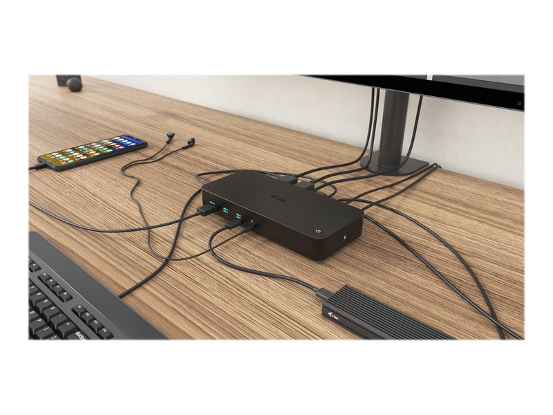 I-Tec - docking station - USB-C / Thunderbolt 3 - HDMI DP - GigE