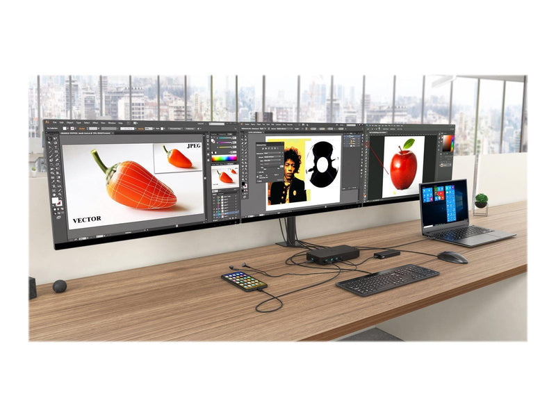 I-Tec - docking station - USB-C / Thunderbolt 3 - HDMI DP - GigE