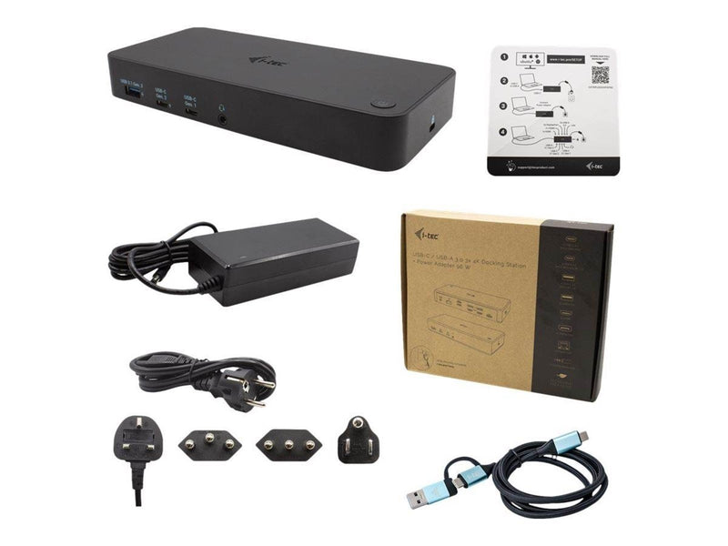 I-Tec - docking station - USB-C / Thunderbolt 3 - HDMI DP - GigE