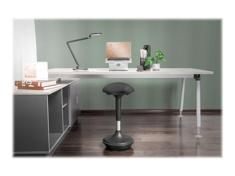 DIGITUS DA-90422 - standing desk stool - foam - black Standing desk stool - Stoff - Bis zu 120 kg