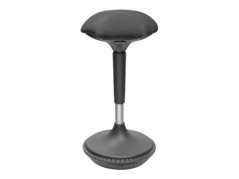 DIGITUS DA-90422 - standing desk stool - foam - black Standing desk stool - Stoff - Bis zu 120 kg