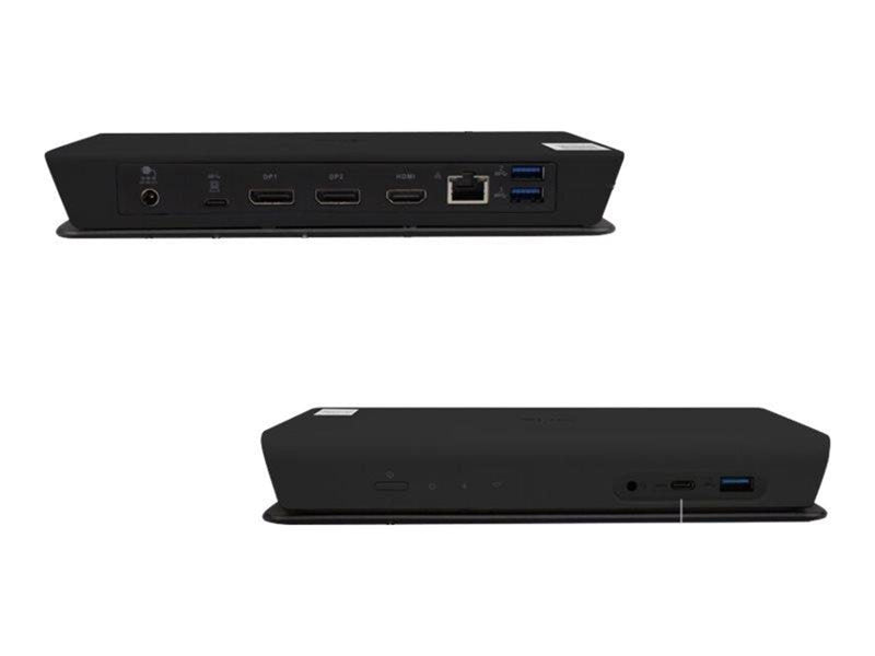 I-Tec - docking station - USB4 / Thunderbolt 4 - HDMI 2 x DP++ - GigE