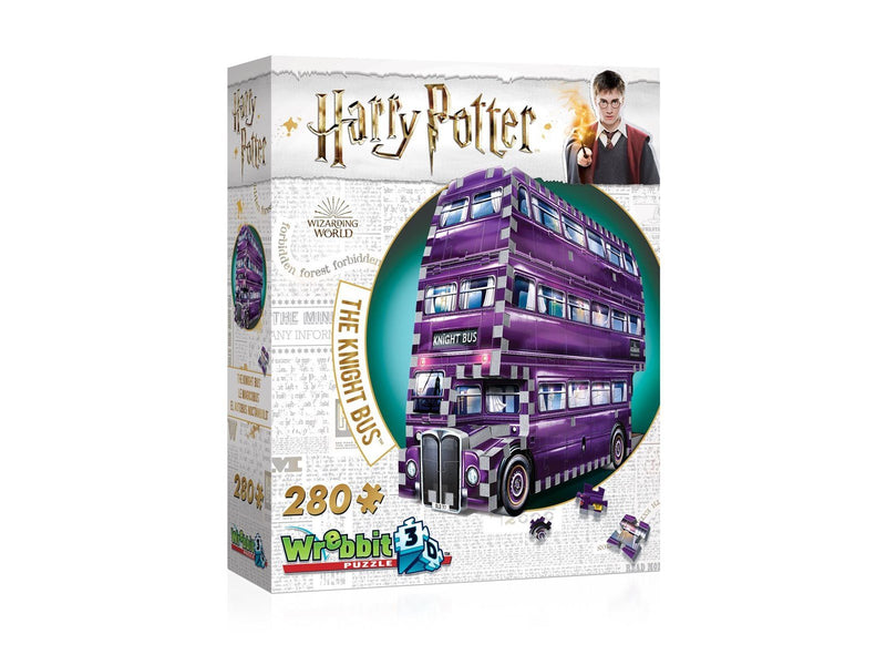 Wrebbit 3D Harry Potter: THe Knight Bus (280) 3D Puzzle
