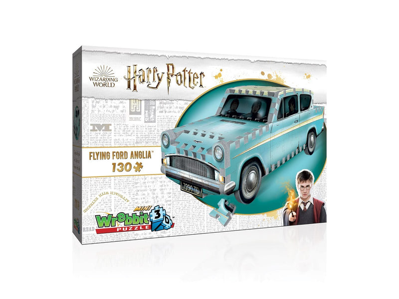 Wrebbit 3D Harry Potter: Flying Ford Anglia - Mini (130) 3D Puzzle