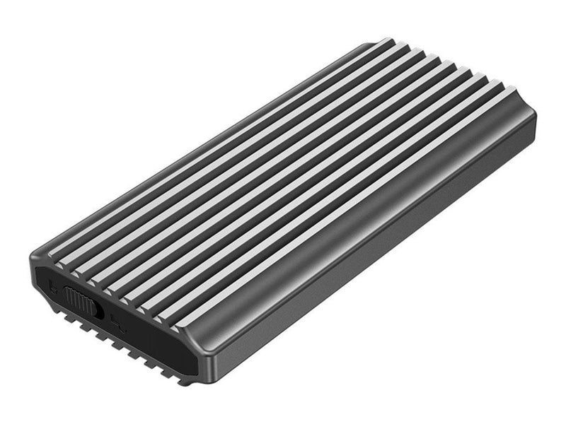 Gembird EE2280-U3C-03 - storage enclosure - M.2 Card (PCIe NVMe & SATA) - USB 3.1 (Gen 2)